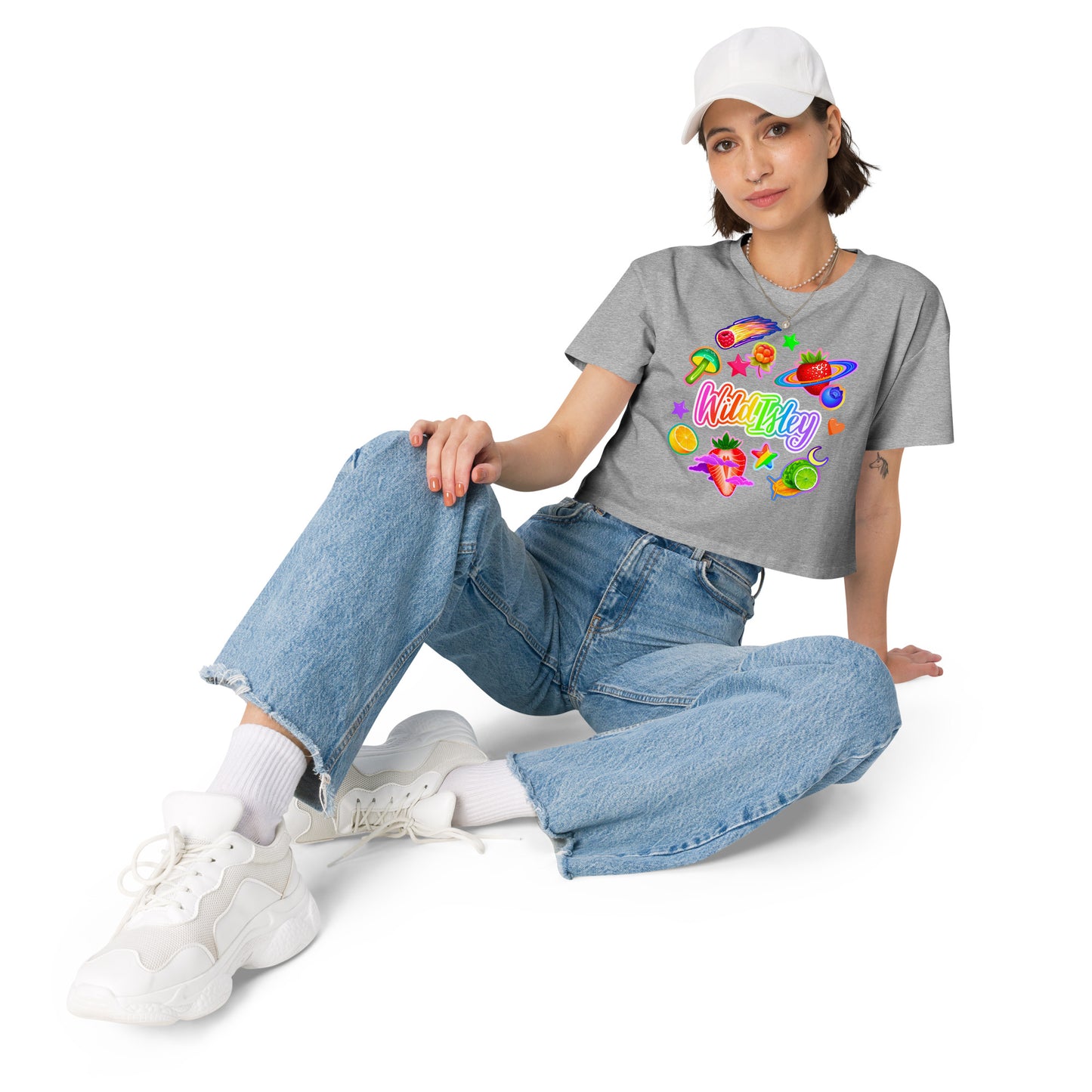 Wild Isley 90s Crop Top