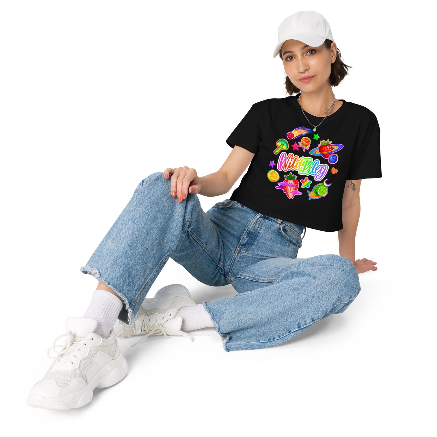 Wild Isley 90s Crop Top