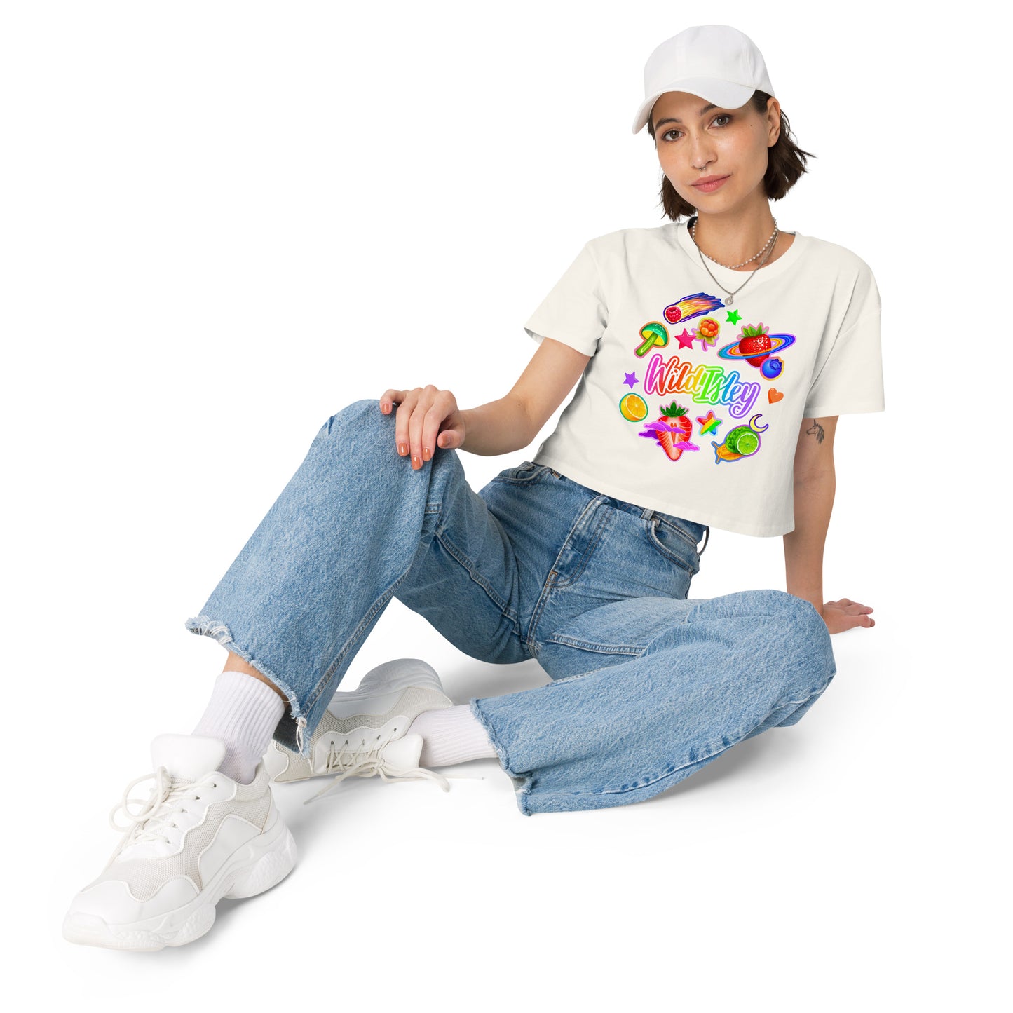 Wild Isley 90s Crop Top